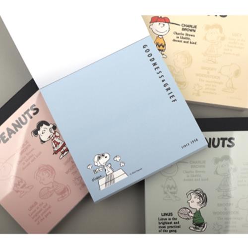 PEANUTS SNOOPY 75TH ANNIVERSARY MEMO PAD