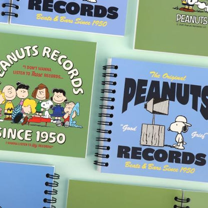 PEANUTS SNOOPY SQUARE SIDE-BOUND NOTE