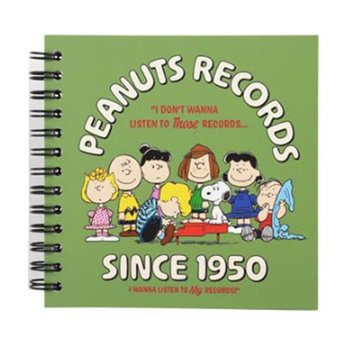 PEANUTS SNOOPY SQUARE SIDE-BOUND NOTE