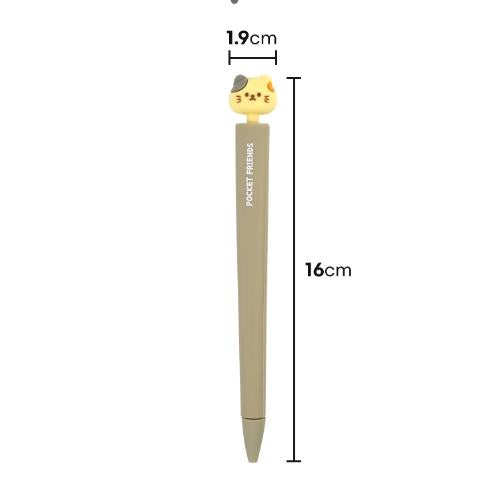 POCKET FRIENDS FIGURE TRIANGLE MECH PENCIL