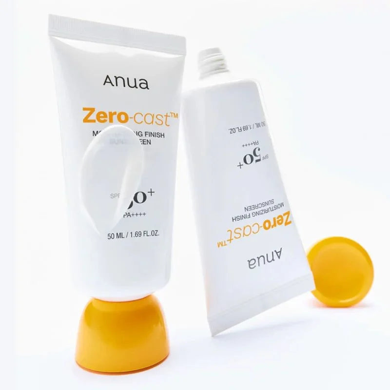 [ANUA] Zero-Cast Moisturizing Finish Sunscreen