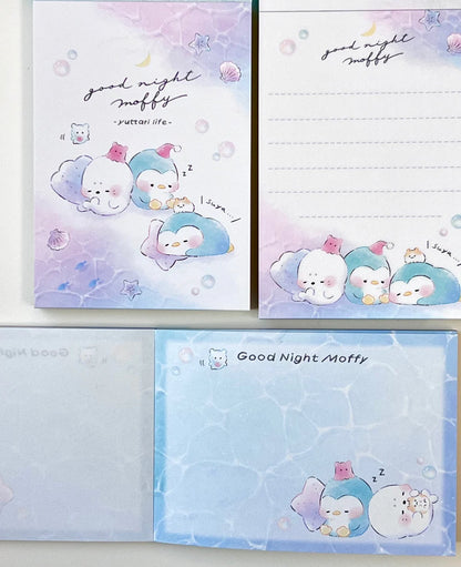 Penguin Love Mini Notepad