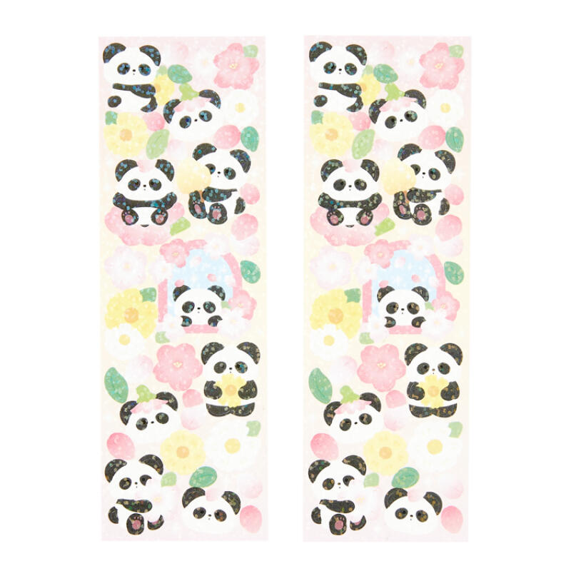 Petal Panda Seal Sticker