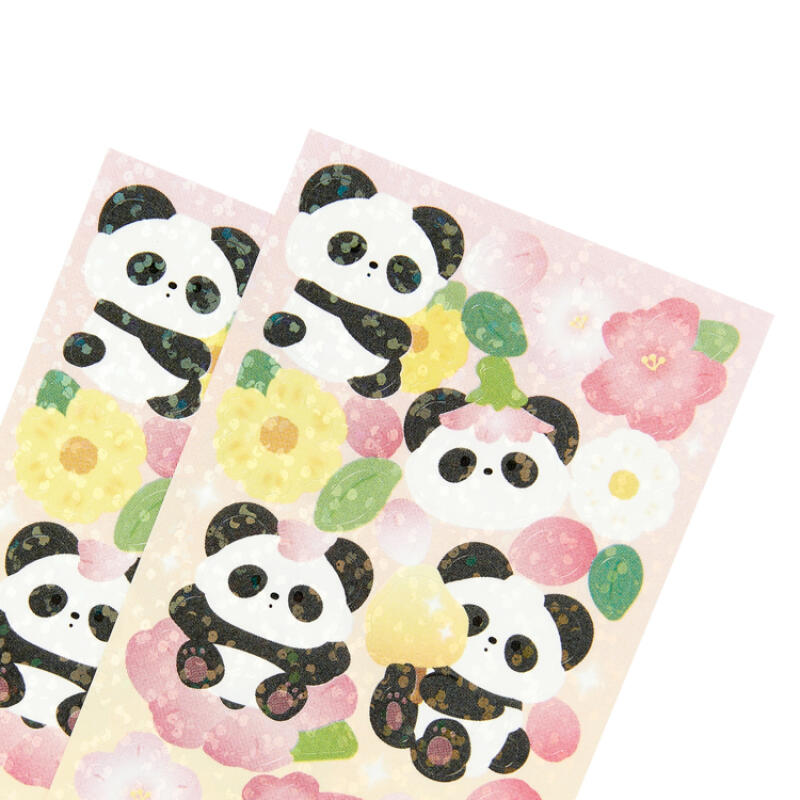 Petal Panda Seal Sticker