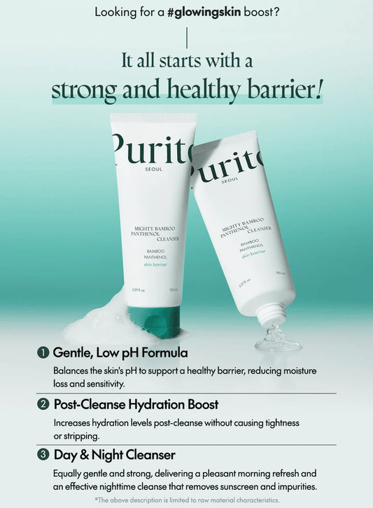 [Purito Seoul] Mighty Bamboo Panthenol Cleanser
