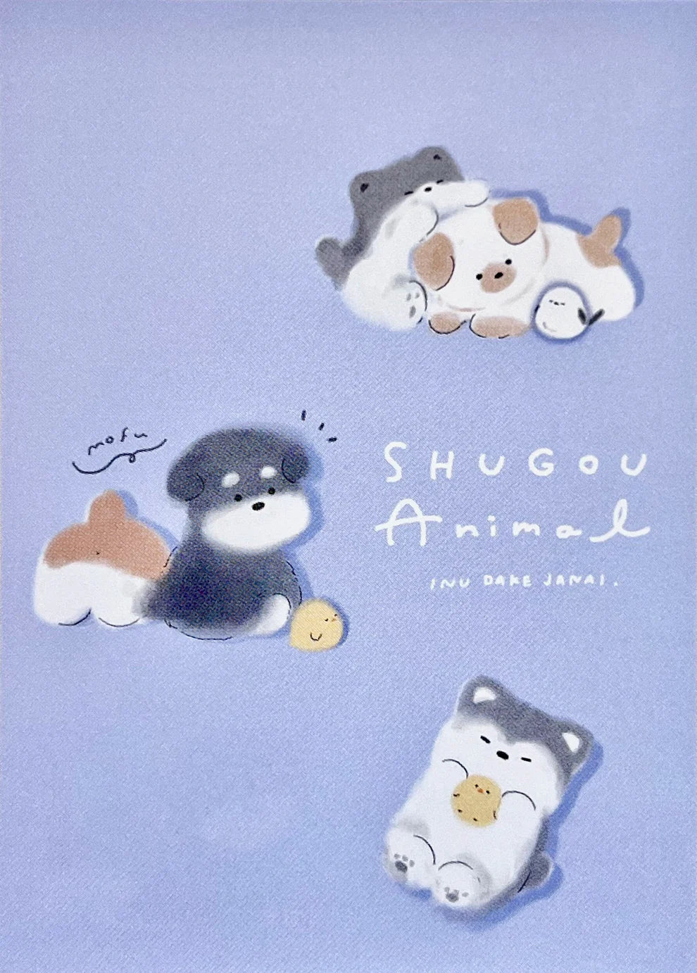 Q-Lia Shugou Puppy Dogs Mini Notepad