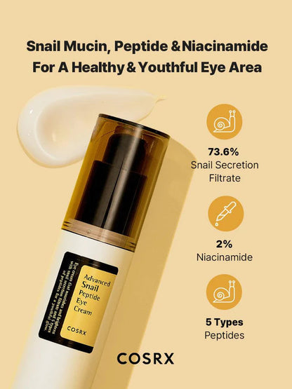 [COSRX] Advanced Snail Peptide Eye Cream
