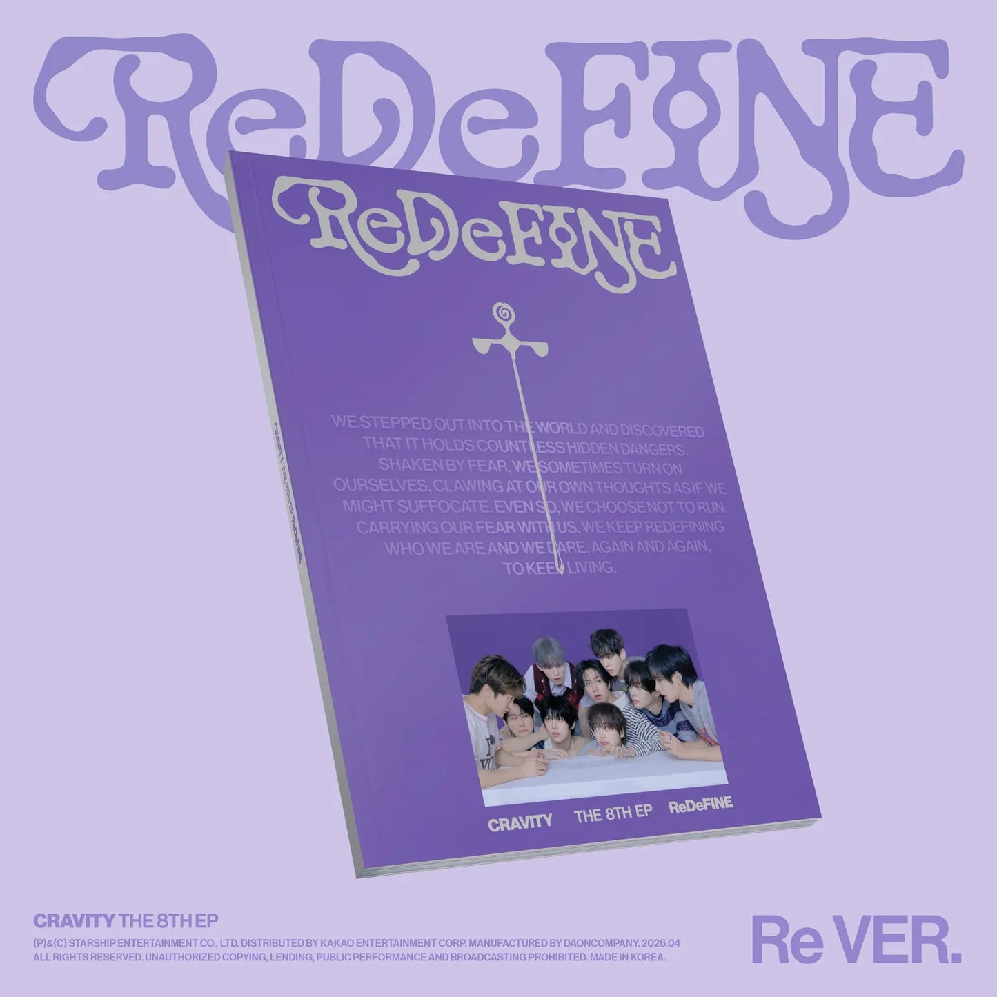 CRAVITY (크래비티) The 8th Album - [ReDeFINE] (Re VER.)