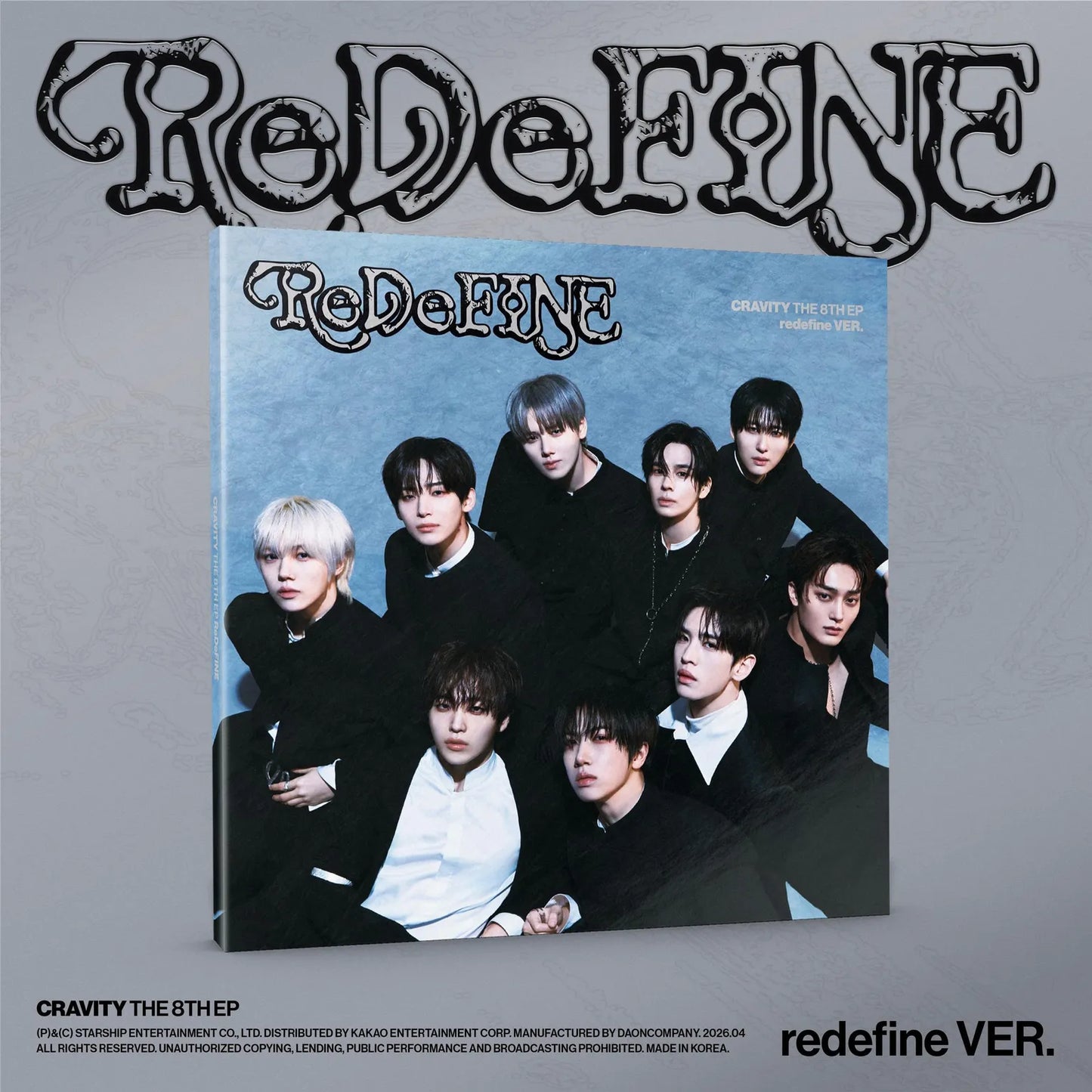 CRAVITY (크래비티) The 8th Album - [ReDeFINE] (redefine VER.)