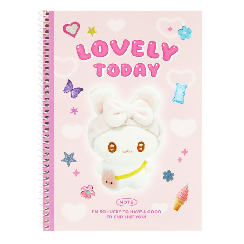 Rabbit Spiral Notebook