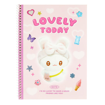 Rabbit Spiral Notebook