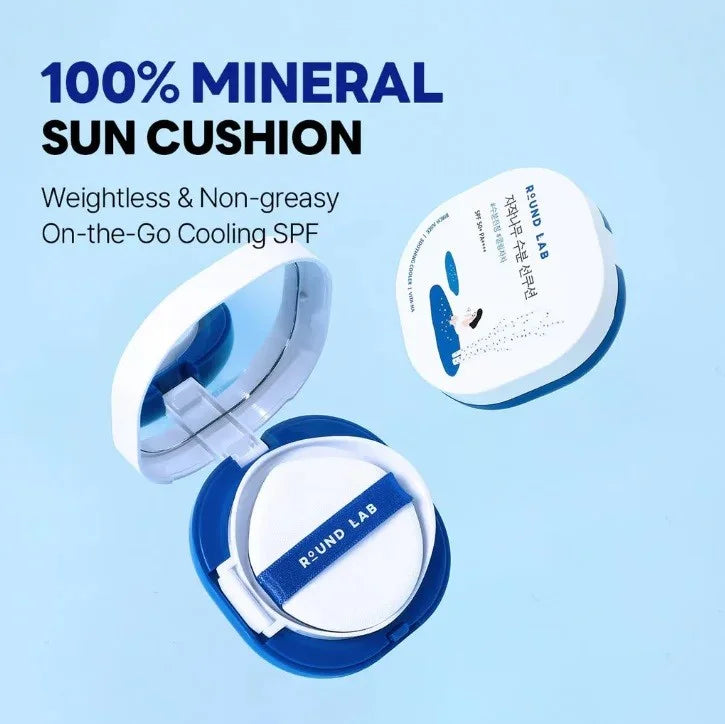 [Round Lab] Birch Juice Moisturizing Sun Cushion Broad Spectrum