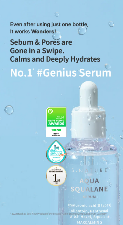 [S. Nature] Aqua Squalane Serum