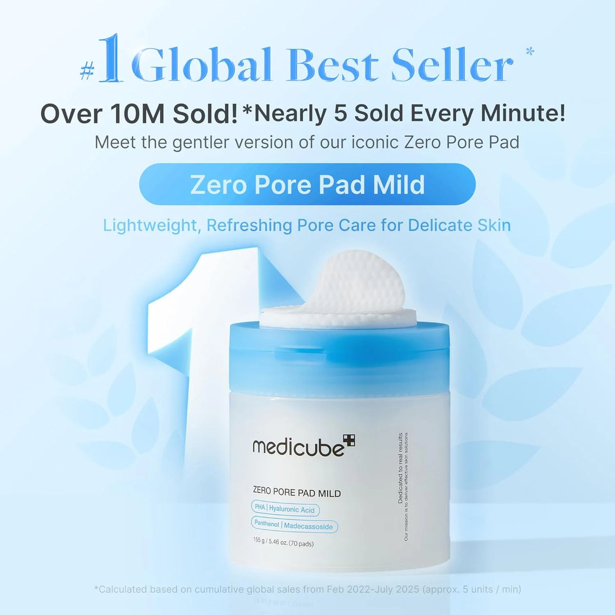[MEDICUBE] Zero Pore Pads Mild