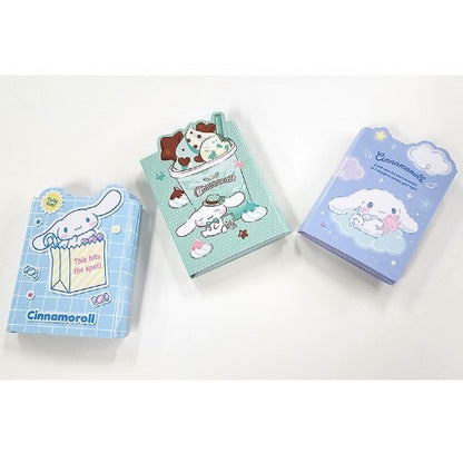 SANRIO 4-SIDED STICKY MEMO PAD - CINNAMOROLL