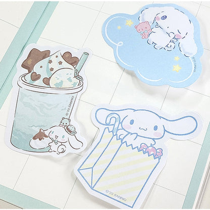 SANRIO 4-SIDED STICKY MEMO PAD - CINNAMOROLL