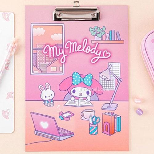 SANRIO CHARACTERS A4 CLIP BOARD - MY MELODY