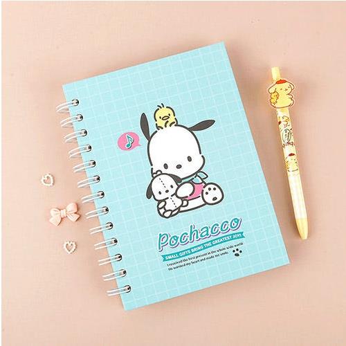 SANRIO CHARACTERS B6 SPRING NOTEBOOK - POCHACCO