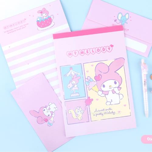 SANRIO CHARACTERS LETTER PAD - MY MELODY