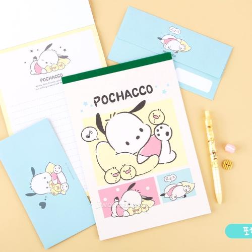 SANRIO CHARACTERS LETTER PAD - POCHACCO