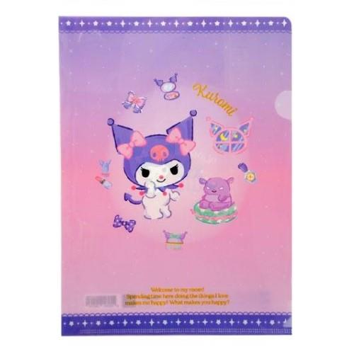 SANRIO CHARACTERS L FOLDER - KUROMI