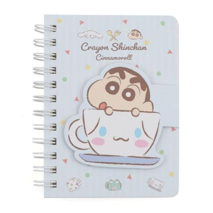 SANRIO CINNAMOROLL X CRAYON SHIN CHAN MAGNET NOTE - CUP