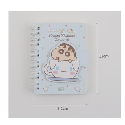 SANRIO CINNAMOROLL X CRAYON SHIN CHAN MAGNET NOTE - CUP