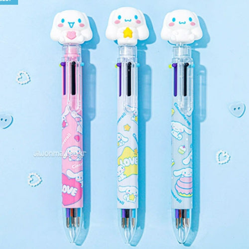 SANRIO FIGURE 6-COLOR BALLPOINT PEN