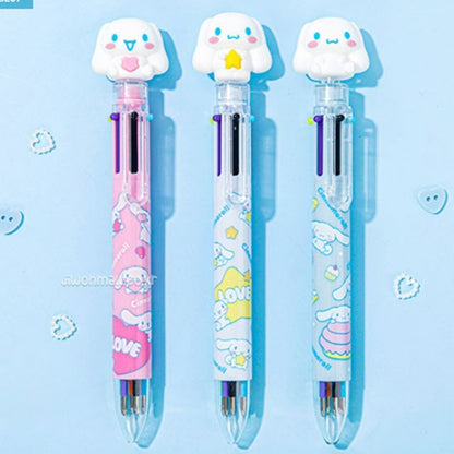 SANRIO FIGURE 6-COLOR BALLPOINT PEN