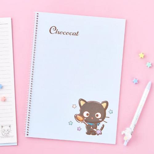 SANRIO LINED SPRING NOTEBOOK - CHOCOCAT
