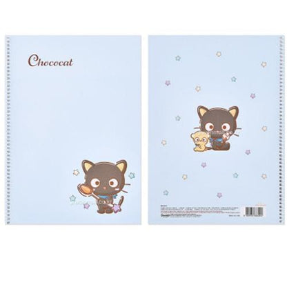 SANRIO LINED SPRING NOTEBOOK - CHOCOCAT