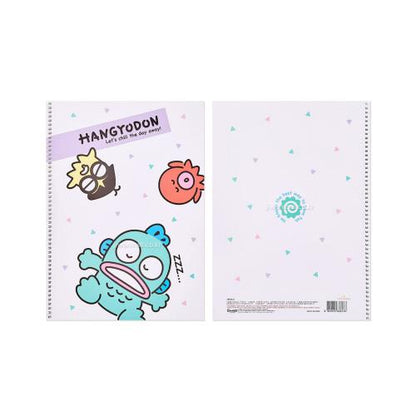 SANRIO LINED SPRING NOTEBOOK - HANGYODON