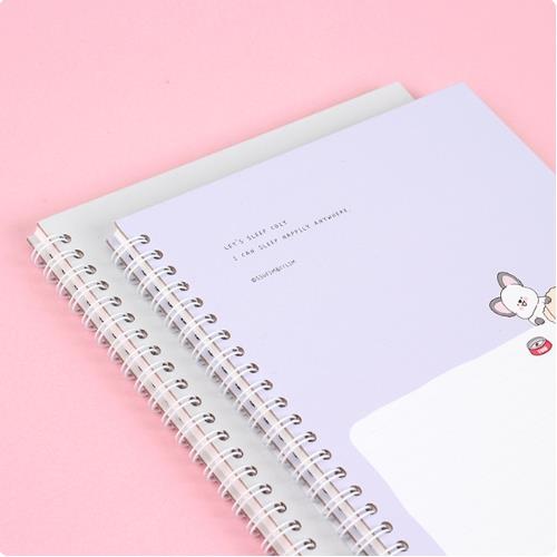 SLEEPING DOG HARD COVER NOTEBOOK