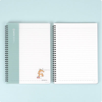 SLEEPING DOG PP RULED NOTEBOOK