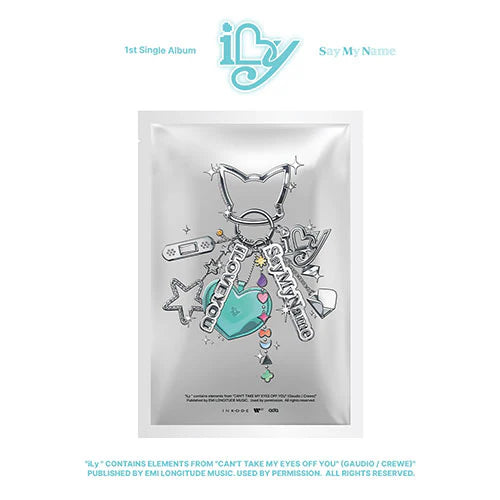 SAY MY NAME (세이마이네임) 1st Single Album - iLy (KEY RING VER.)