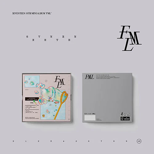 SEVENTEEN (세븐틴) 10TH MINI ALBUM - [FML] (Carat ver.)