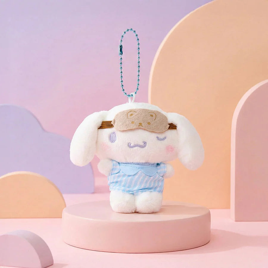 Sanrio Cinnamoroll Pajama Keyring 8cm