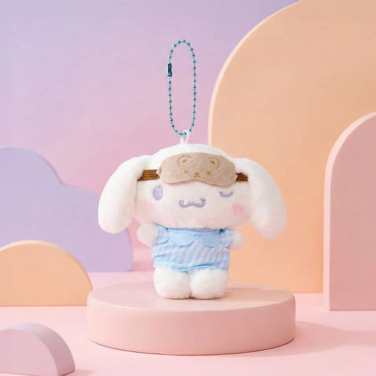 Sanrio Cinnamoroll Pajama Keyring 8cm