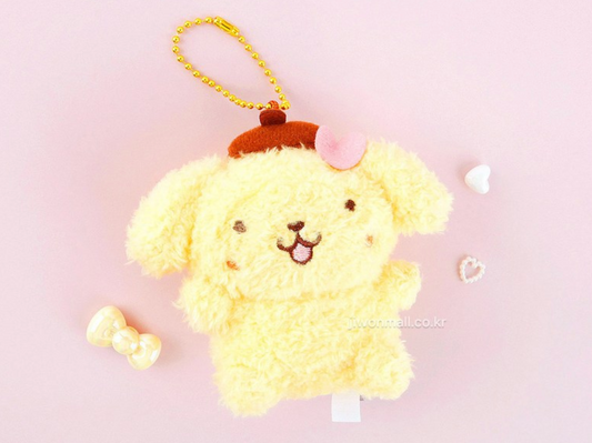 Sanrio Cute Pompom Keychain