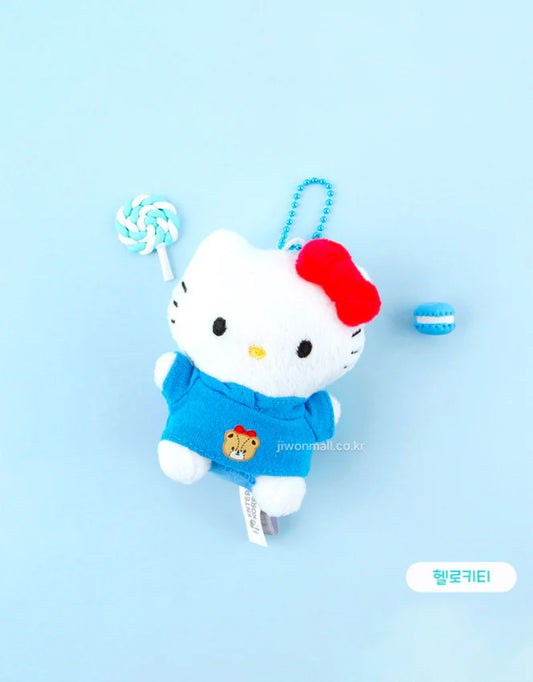Sanrio Hello Kitty Hoodie Keyring 8cm