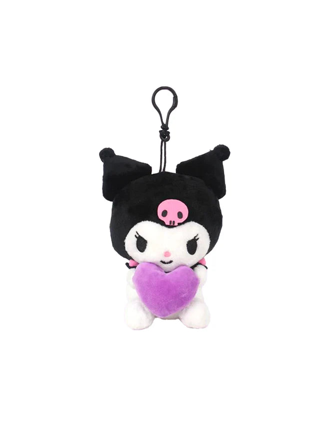 Sanrio Kuromi Heart Keyring