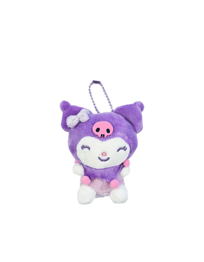 Sanrio Kuromi Smiling Keyring 8cm