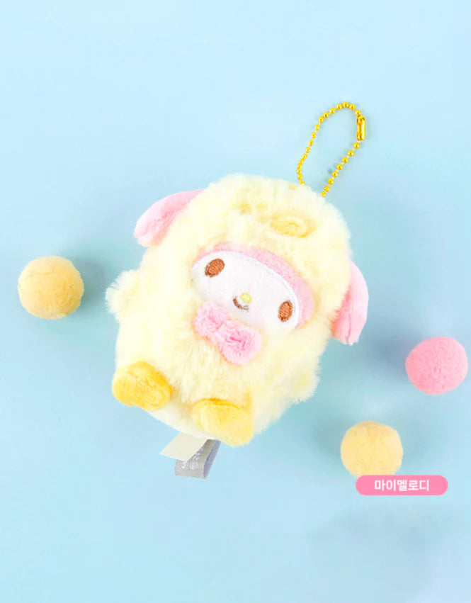 Sanrio My Melody Chick Costume Keyring 8cm