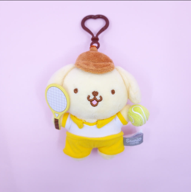 Pompompurin Tennis Keychain