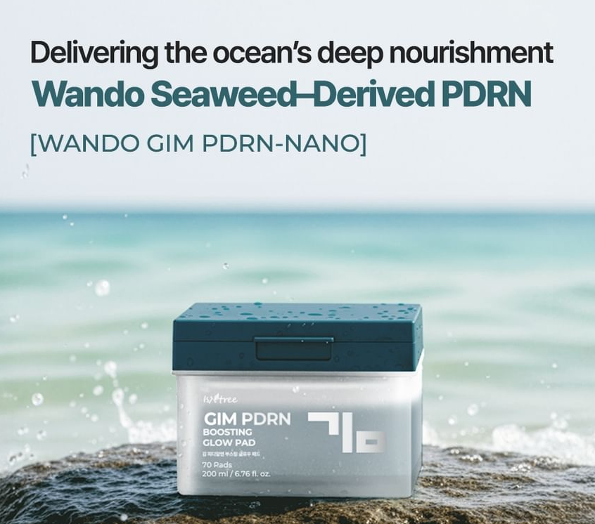 [ISNTREE]Gim PDRN Boosting Glow Pad (70ea)