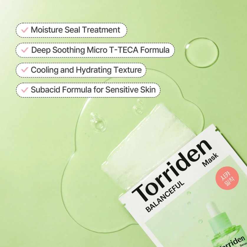 [TORRIDEN] Balanceful Cica Mask Pack 1 Sheet