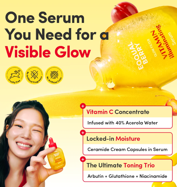 [Eqqualberry] Vitamin Illuminating Serum 1.01 fl. oz.(30ml)