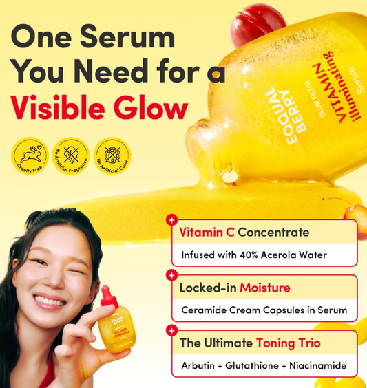 [Eqqualberry] Vitamin Illuminating Serum 1.01 fl. oz.(30ml)