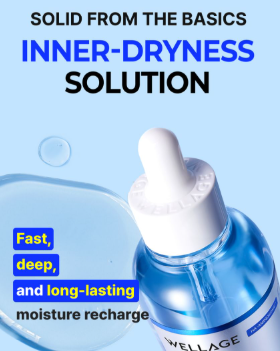 [WELLAGE] Real Hyaluronic Blue 100 Ampoule 60ml