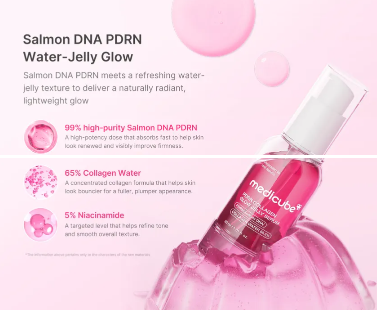 [MEDICUBE] PDRN Collagen Glow Jelly Serum 30ml